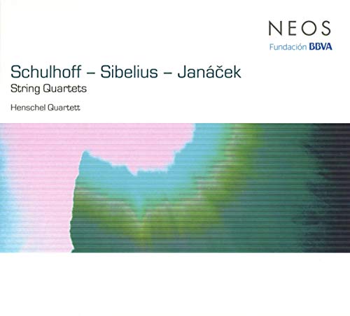Henchell Quartett - Schulhoff: String Quartet 1 / Sibelius: String Quartet op56 / Janacek: String Quartet 1 [CD]