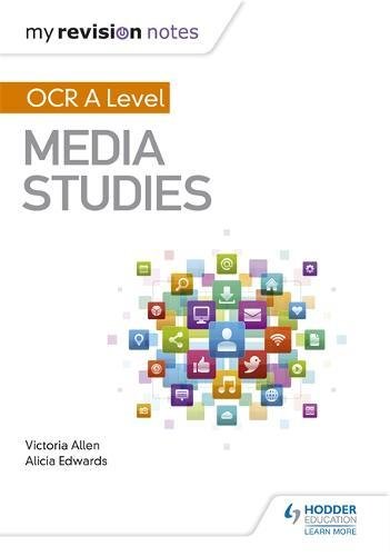 "Book cover with 'Media Studies' title, multicolored icons, and authors' names on a white background."
