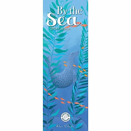 By The Sea Slim Calendar 2024