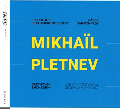 Michael Pletnev - LIVE AT VICTORIA HALL: BEETHOVEN, SHCHEDRIN [CD]
