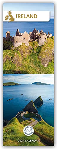 Irland 2024 - Slimline-Kalender: Original Carousel Calendar [Mehrsprachig] [Kalender]