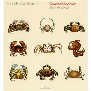 "CD cover featuring nine crabs on a beige background with artist and album name."