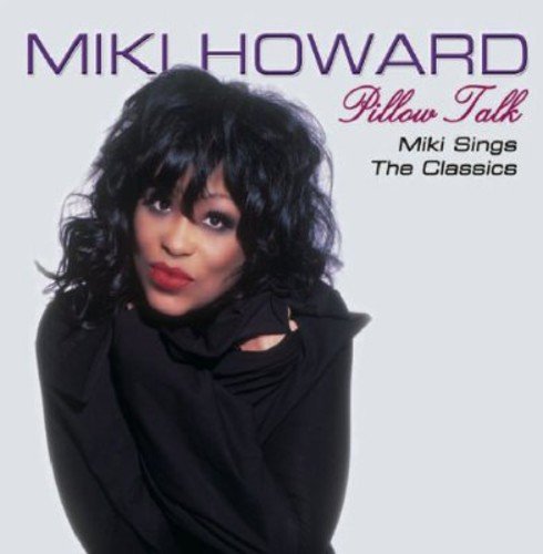 Miki Howard album cover featuring a woman in black against a white background.