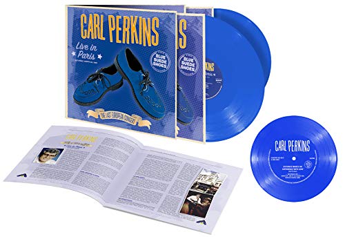 Carl Perkins - Live In Paris (Blue Vinyl + Flexi Vinyl) (Rsd 2020) [VINYL]