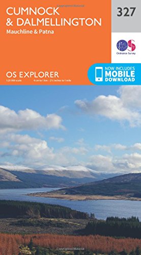 OS Explorer Map (327) Cumnock and Dalmellington (OS Explorer Paper Map)