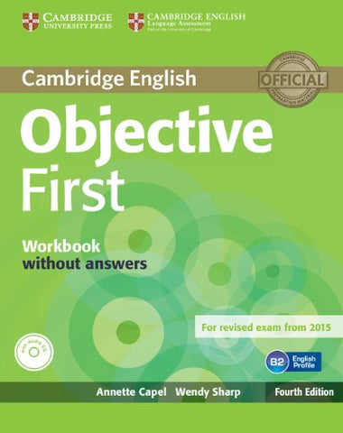 Annette Capel - Objective First Workbook without Answers with Audio CD
