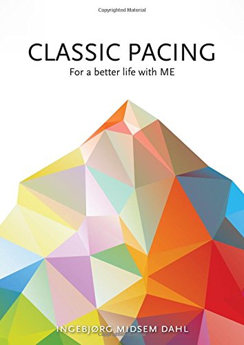 Book cover with multicolored geometric mountain design and black title text on a white background.