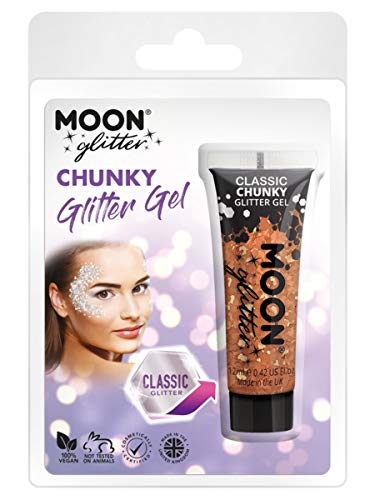 Moon Glitter Classic Chunky Glitter Gel Copper