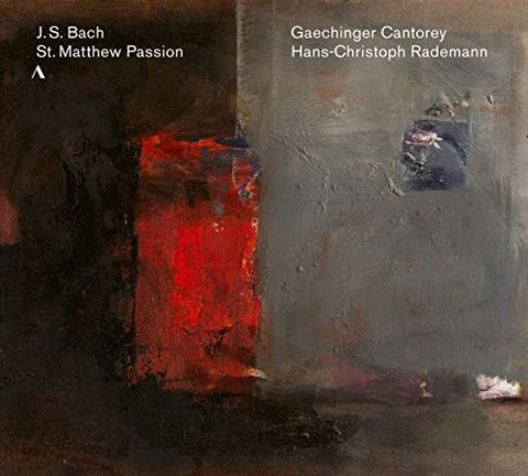 Gaechinger Cantorey/rademann - J.S. Bach: St. Matthew Passion [CD]