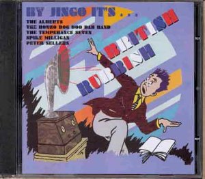 CD cover art featuring cartoon man surrounded by rubbish, with bold title text.