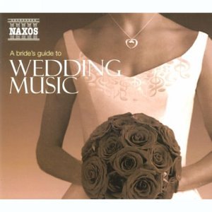 A bride in white dress holding roses, with "Wedding Music" text on the cover.