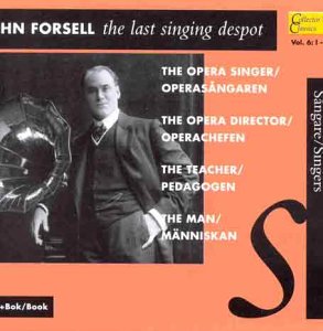 CD cover: black and white portrait of man, text on orange background.