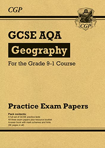 GCSE Geography AQA Practice Papers - for the Grade 9-1 Course: ideal for catch-up and the 2022 and 2023 exams (CGP GCSE Geography 9-1 Revision)