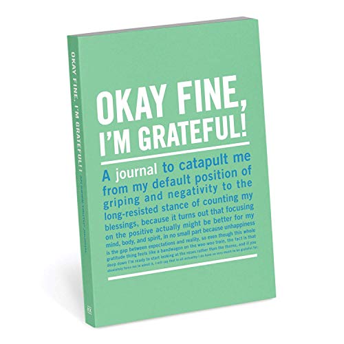 Okay Fine, I'm Grateful Mini Inner-Truth Journal (Knock Knock Journal)