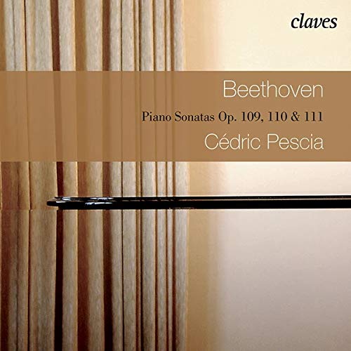 CD cover featuring a piano hammer and curtain, with text overlay.