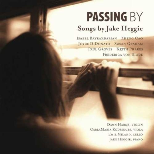 CD album cover with a woman looking out a train window, sepia-toned image.