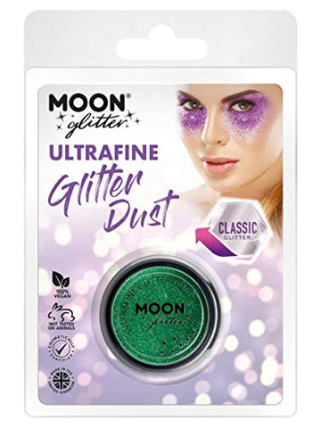 Moon Glitter Classic Ultrafine Glitter Dust Green