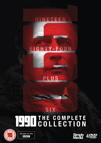 DVD cover with a man's face and the text "1984" in red and white.