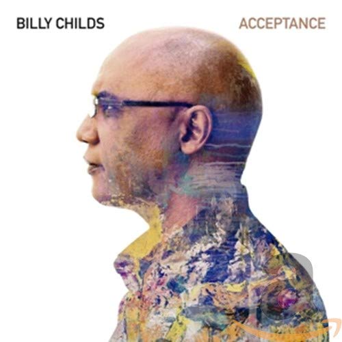 Album cover featuring a man's profile with a colorful, abstract design overlay.