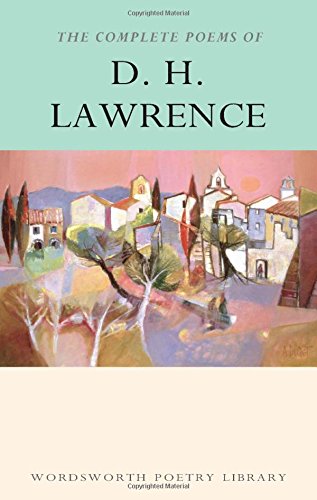 Book cover with green top, black title, and abstract village painting below.