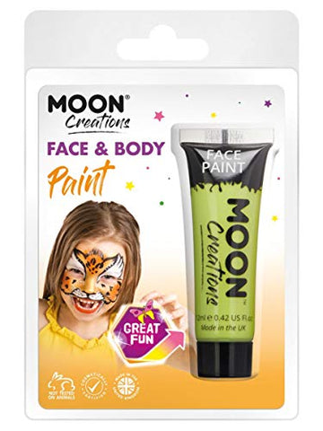 Moon Creations Face & Body Paint Lime Green