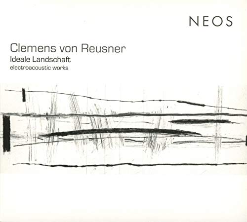 White album cover with black abstract lines and text "Clemens von Reusner" and "NEOS".