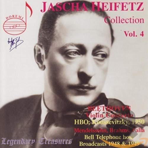 Heifetz - Legendary Treasures - Jascha Heifetz Collection, Vol.4 [IMPORT] [CD]