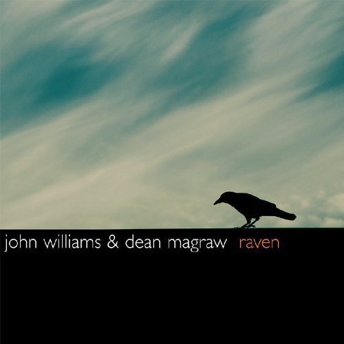 "CD cover with a black raven silhouette against a cloudy sky."