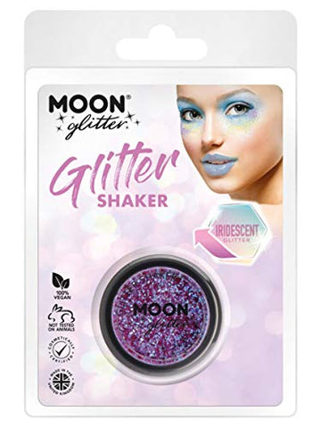 Moon Glitter iridescent Glitter Shakers Purple