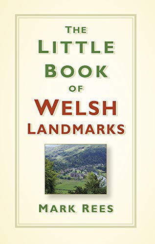 Book cover with green and red text, featuring a landscape photo and author's name.