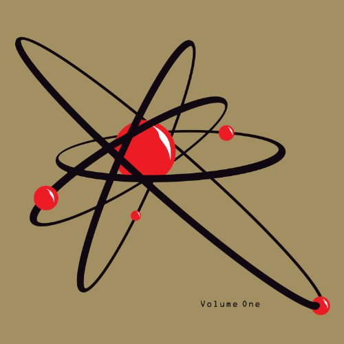 CD cover: atomic model graphic with a red nucleus and orbiting electrons.
