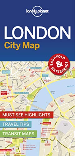 Lonely Planet London City Map
