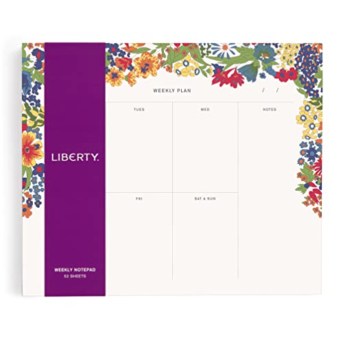 Galison Liberty Margaret Annie Weekly Notepad