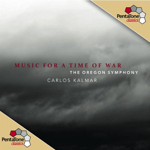A CD cover with a cloudy sky and red and white text.