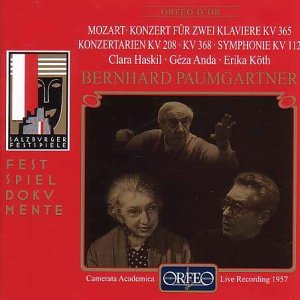 Various - Mozart - Concerto for Two Pianos, K365. Symphony No 13, K112 etc. [CD]