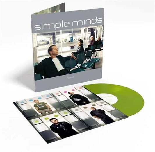 Simple Minds “Neapolis” vinyl record with album cover and band imagery.