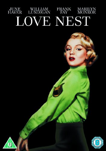 DVD cover featuring Marilyn Monroe in a green shirt against a black background.