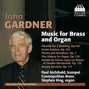 Cosmopolitan Brass - Gardner - Music for Brass and Organ [CD]