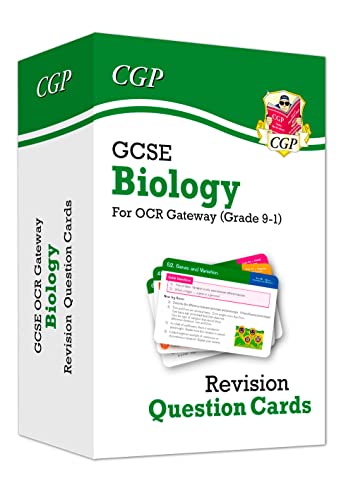 GCSE Biology OCR Gateway Revision Question Cards: ideal for exams and mocks in 2022 & 2023 (CGP GCSE Biology 9-1 Revision)