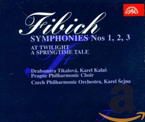 Czech Po And Sejna - fibich - symphonies 1 2 & 3 [CD]