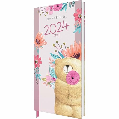 CAROUSEL CALENDARS Forever Friends Slim Diary 2024