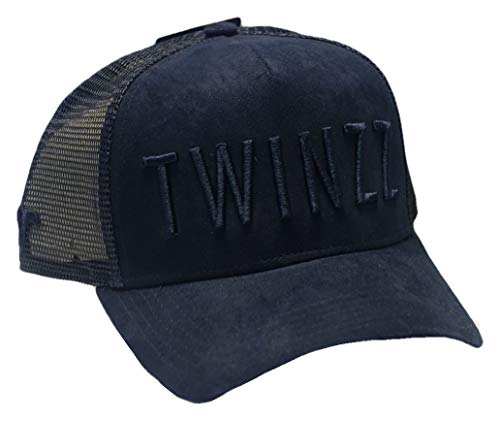 Twinzz 3D Mesh Suede Trucker Cap Navy