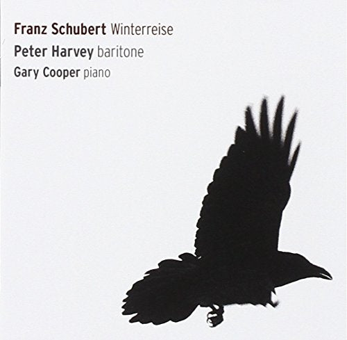 "Album cover with black crow silhouette on white background, featuring artist and song information."