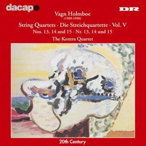 Holmboestring Quartets Vol.v - HOLMBOE:String Quartets Vol.V [CD]