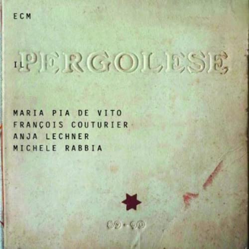 Maria Pia De Vito Francois Co - Il Pergolese [CD]