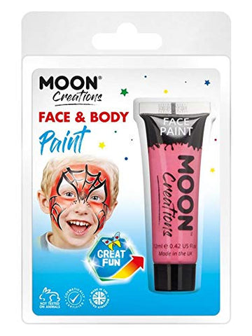 Smiffys Moon Creations Face & Body Paint, Hot Pink