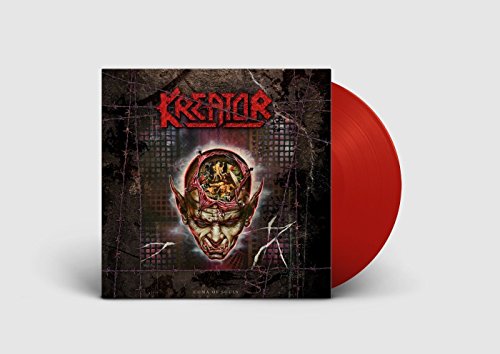 Album cover art featuring a grotesque, horned head with a transparent skull.