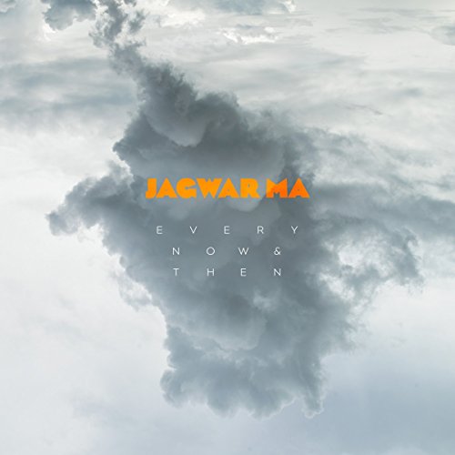 The album cover for "Every Now & Then" by Jagwar Ma features a dark cloud against a cloudy sky.