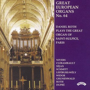Various - Great European Organs, No 64/ The Great Organ of St.Sulpice, Paris [CD]