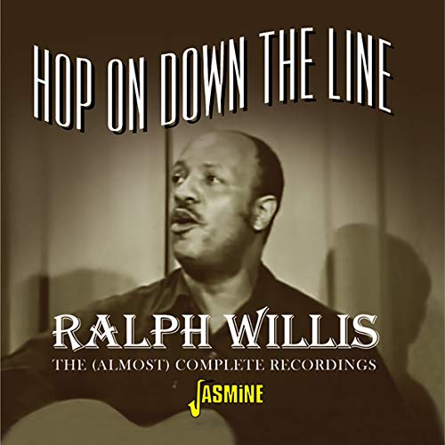 Album cover with sepia-toned photo of Ralph Willis holding a guitar.
